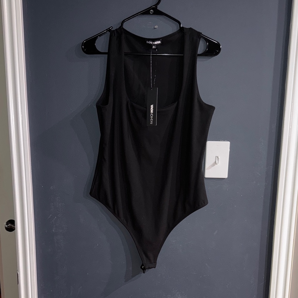Fashion Nova Elegant Black bodysuit
